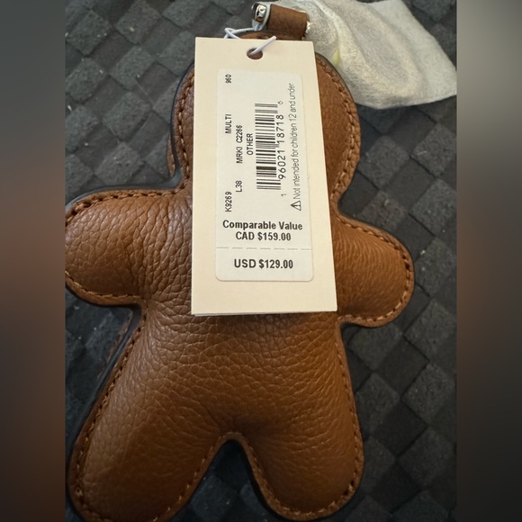 Kate spade gingerbread bag charm - Picture 3 of 6